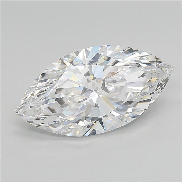 Lab Grown Diamond 3,63Ct D-VVS2 Marquise - IGILG650402155 1