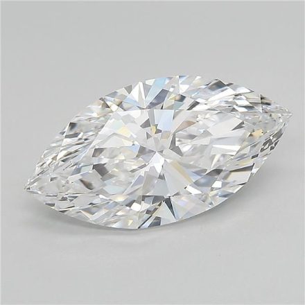 Lab Grown Diamond 3,63Ct D-VVS2 Marquise - IGILG650402155 1
