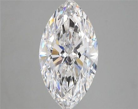 Lab Grown Diamond 3,62Ct D-VVS2 Marquise - IGILG791655511 1