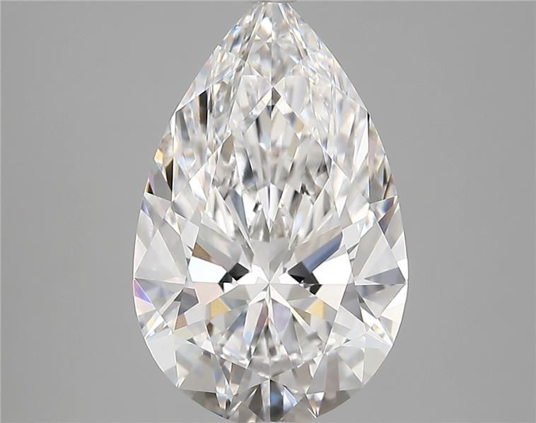 Lab Grown Diamond 4,38Ct D-VVS2 Pear - IGILG824608030 1