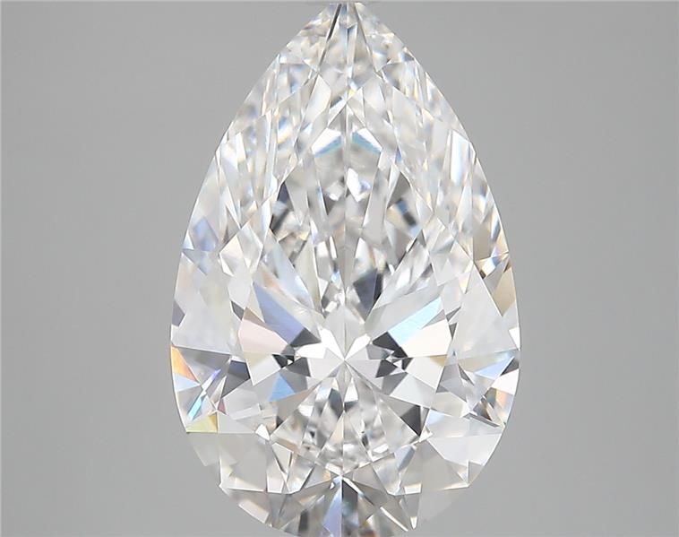 Lab Grown Diamond 5,09Ct D-VVS2 Pear - IGILG789633746 1