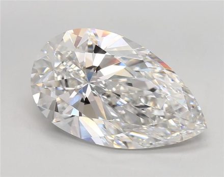 Lab Grown Diamond 5,01Ct D-VVS2 Pear - IGILG804615632 1