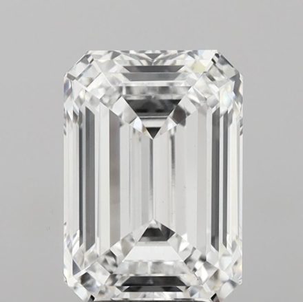 Lab Grown Diamond 4,08Ct D-VVS2 Emerald - IGILG774656408 1