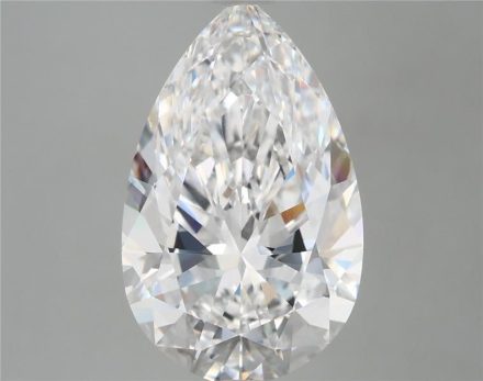 Lab Grown Diamond 5,01Ct D-VVS2 Pear - IGILG822610769 1