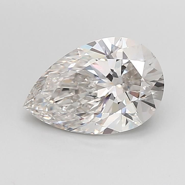 Lab Grown Diamond 2,52Ct F-VVS2 Pear - IGILG786668448 1