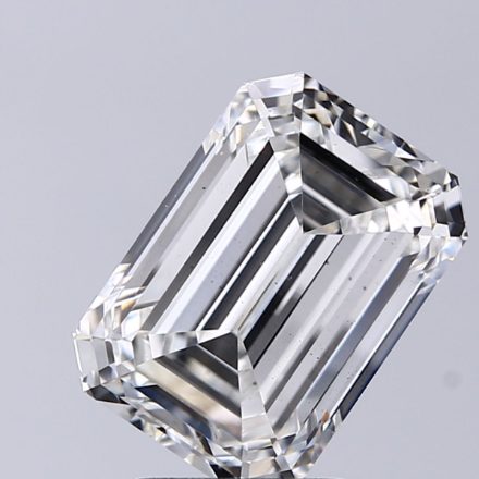 Lab Grown Diamond 2,97Ct G-VS1 Emerald - GIA1477668418 1