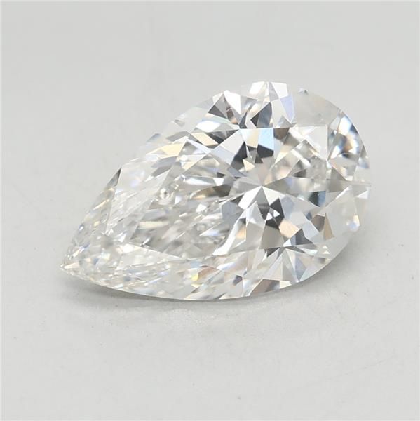 Lab Grown Diamond 2,02Ct F-VVS2 Pear - IGILG756576475 1
