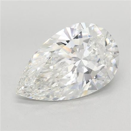 Lab Grown Diamond 7,5Ct E-VVS2 Pear - IGILG770639566 1