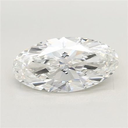 Lab Grown Diamond 5,09Ct F-VVS2 Oval - IGILG816614470 1