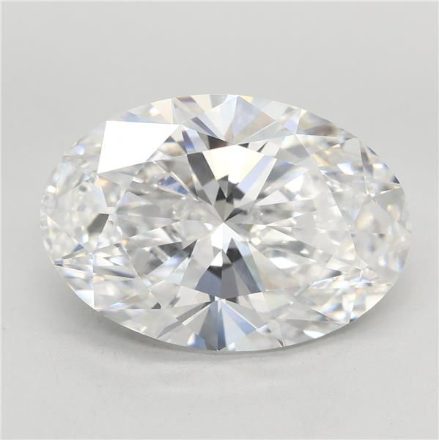 Lab Grown Diamond 7,08Ct D-VVS2 Oval - IGILG770639231 1