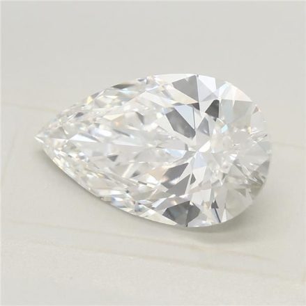 Lab Grown Diamond 2,02Ct F-VVS2 Pear - IGILG816614564 1