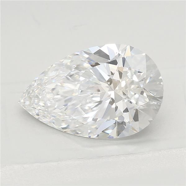 Lab Grown Diamond 2,09Ct D-VVS2 Pear - IGILG825660966 1