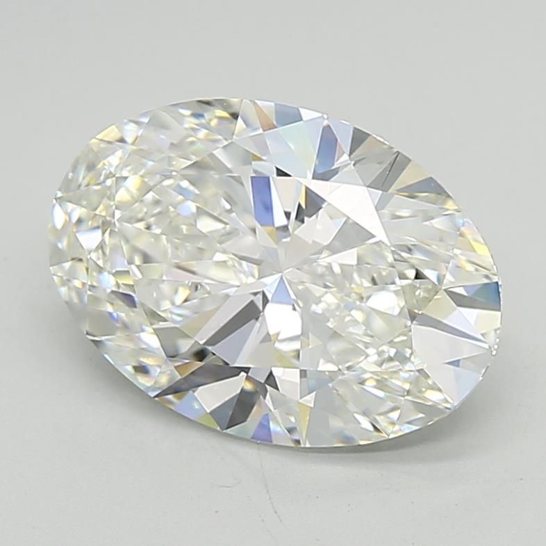 Lab Grown Diamond 4,07Ct F-VVS1 Oval - IGILG772667425 1