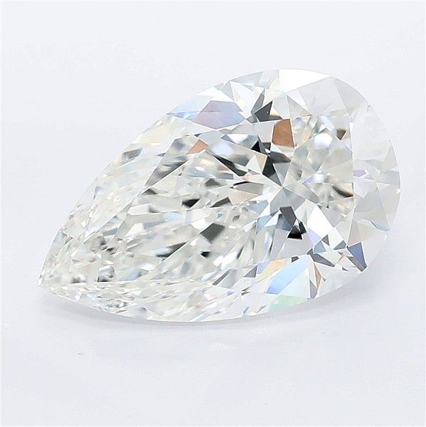 Lab Grown Diamond 4,62Ct F-VVS2 Pear - IGILG791654985 1