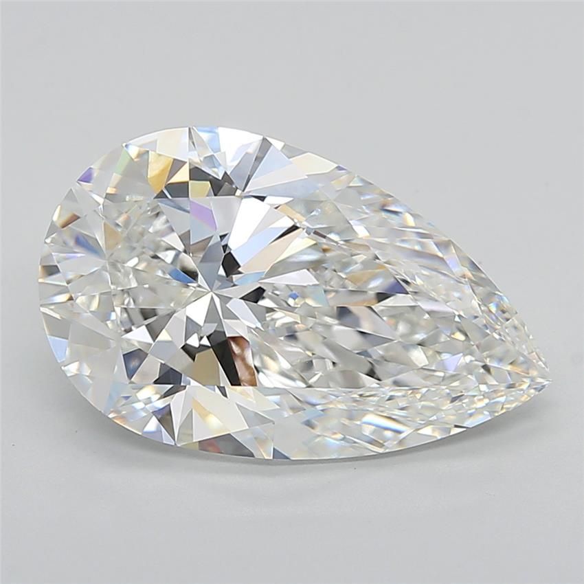 Lab Grown Diamond 7,5Ct E-VVS2 Pear - IGILG770640070 1