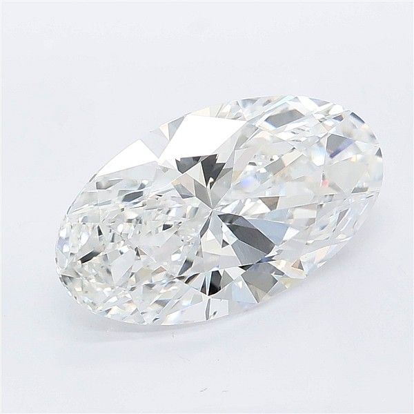 Lab Grown Diamond 3,09Ct D-VVS2 Oval - IGILG811609492 1