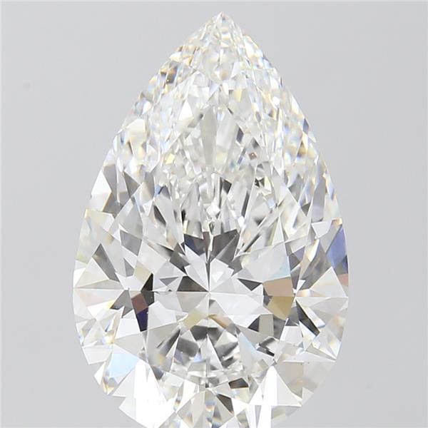 Lab Grown Diamond 7,08Ct F-VS1 Pear - IGILG836684530 1