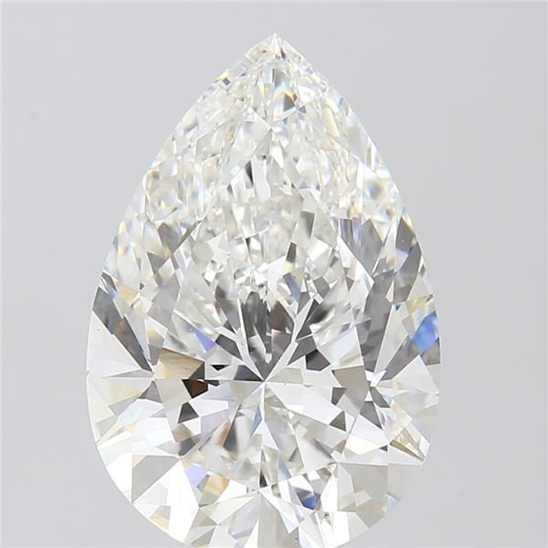 Lab Grown Diamond 7,52Ct F-VS1 Pear - IGILG821633909 1