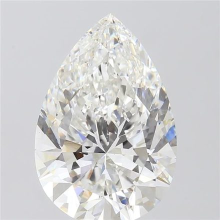 Lab Grown Diamond 7,52Ct F-VS1 Pear - IGILG821633909 1