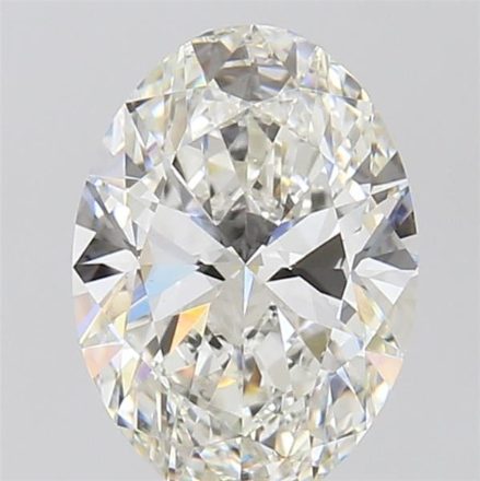 Lab Grown Diamond 2,54Ct G-VVS2 Oval - IGILG838606389 1