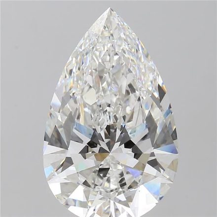 Lab Grown Diamond 7Ct E-VS1 Pear - IGILG838658006 1