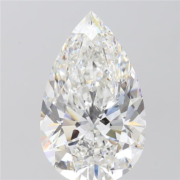 Lab Grown Diamond 7,09Ct F-VVS2 Pear - IGILG826656304 1