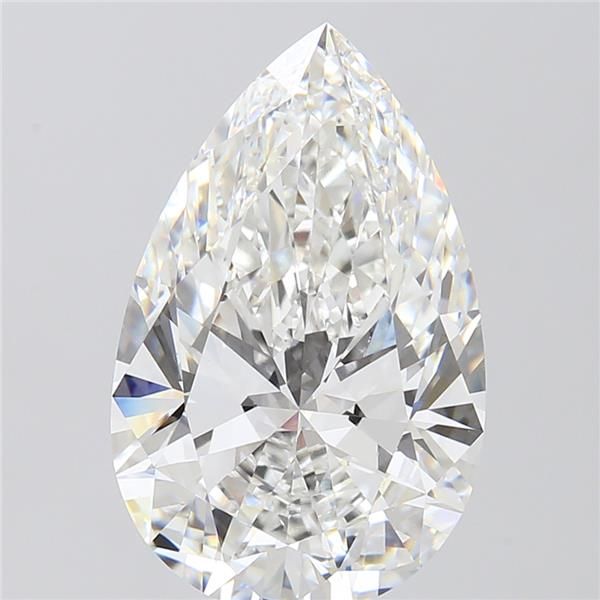 Lab Grown Diamond 7,09Ct F-VVS2 Pear - IGILG821633908 1