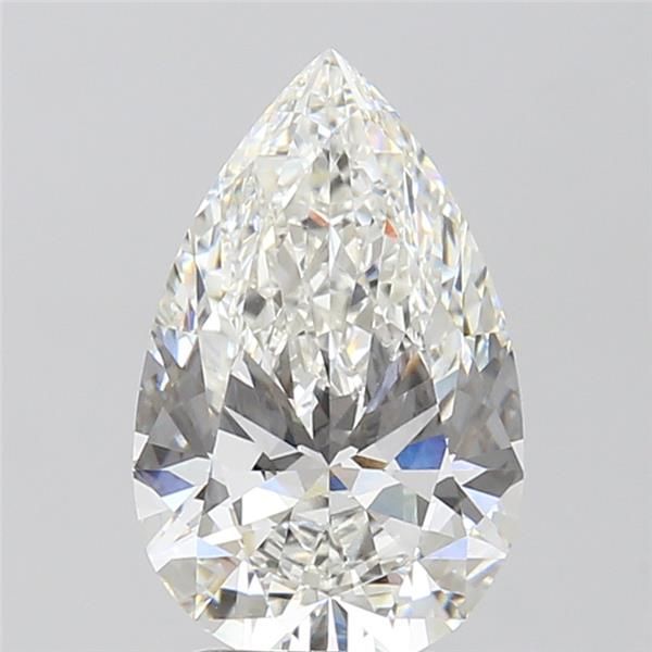 Lab Grown Diamond 2,57Ct F-VVS2 Pear - IGILG828671791 1