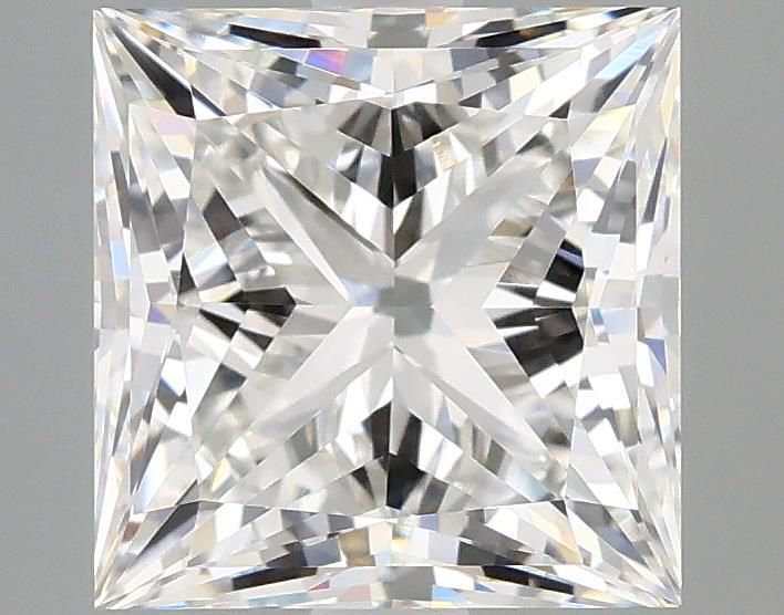 Lab Grown Diamond 3,1Ct F-VVS1 Princess - IGILG685596598 1