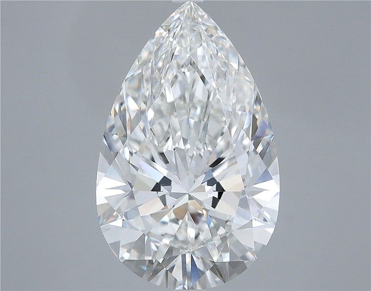 Lab Grown Diamond 7,07Ct F-VVS2 Pear - IGILG776628016 1