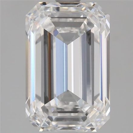 Lab Grown Diamond 3,77Ct E-VS1 Emerald - GIA2517317456 1