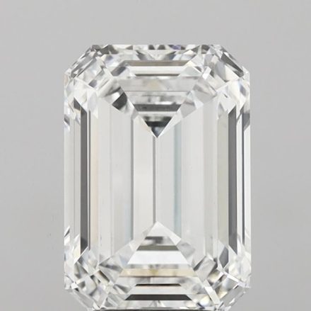 Lab Grown Diamond 4,25Ct D-VVS2 Emerald - IGILG776635942 1