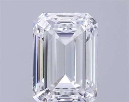 Lab Grown Diamond 3,74Ct E-VVS2 Emerald - GIA6501644006 1