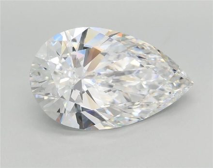 Lab Grown Diamond 5,01Ct D-VVS2 Pear - IGILG824603081 1