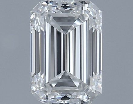 Diamond Natural 0,9Ct G-VVS2 Emerald - GIA2566114275 1