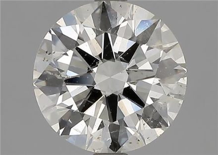 Diamond Natural 1,51Ct L-SI2 Round - GIA7516834547 1
