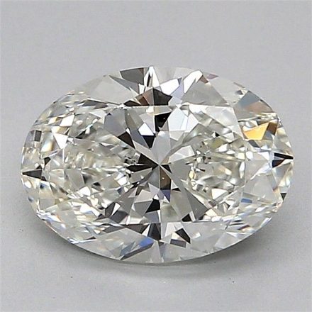 Diamond Natural 1,51Ct I-VVS2 Oval - GIA1535796648 1