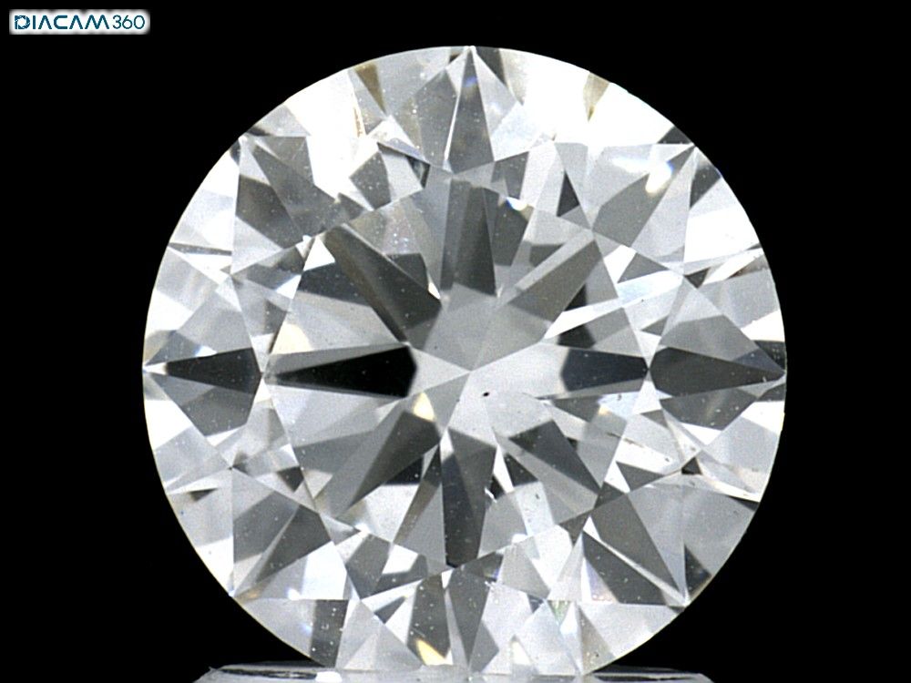 Diamond Natural 1,76Ct G-SI1 Round - GIA7416659767 1