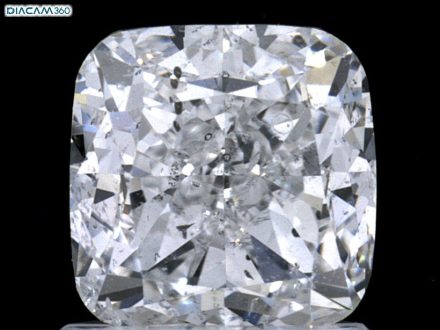Diamond Natural 1,5Ct F-SI2 Cushion - GIA2267549911 1