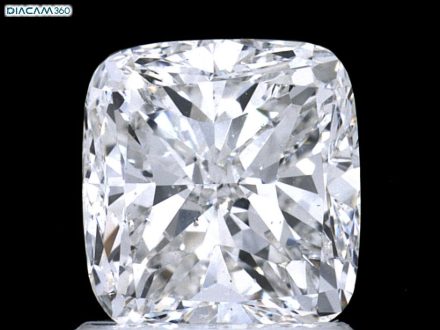 Diamond Natural 1,5Ct F-SI1 Cushion - GIA2221709020 1