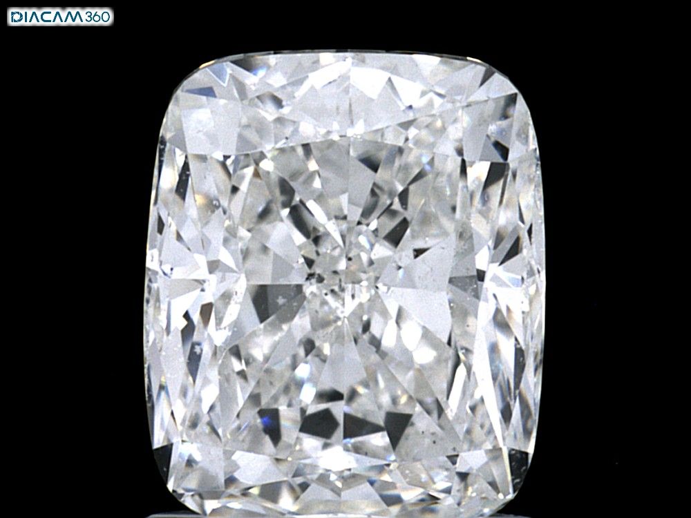 Diamond Natural 1,7Ct H-SI1 Cushion - GIA6455389903 1