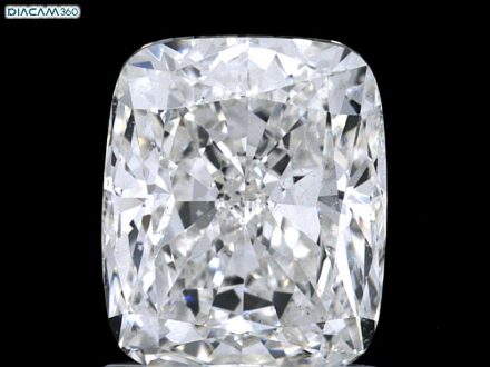 Diamond Natural 1,7Ct H-SI1 Cushion - GIA6455389903 1
