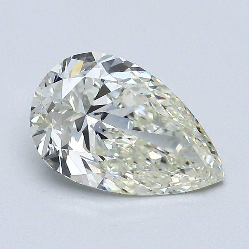 Diamond Natural 1,79Ct L-VVS1 Pear - GIA7538861224 1