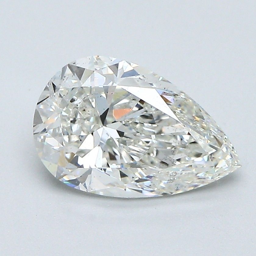 Diamond Natural 1,73Ct H-SI2 Pear - GIA6495313496 1