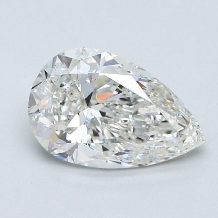 Diamond Natural 1,73Ct H-SI2 Pear - GIA6495313496 1