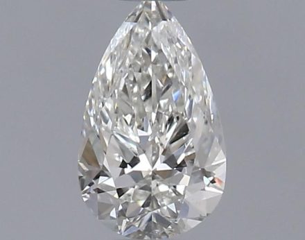 Diamond Natural 0,34Ct I-SI1 Pear - GIA5533414745 1