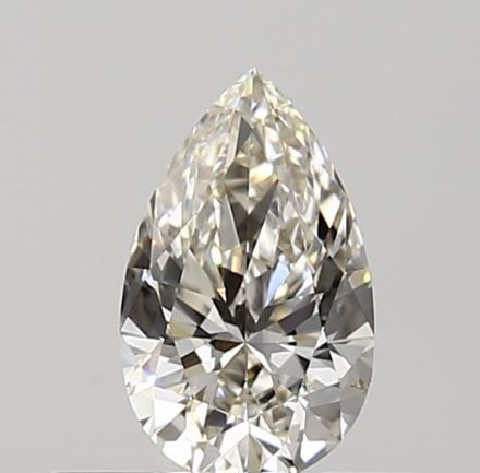 Diamond Natural 0,32Ct J-IF Pear - GIA6541258876 1