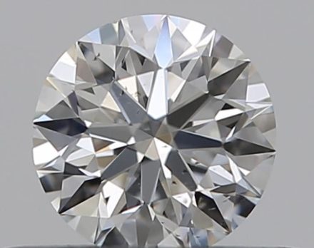 Diamond Natural 0,3Ct H-SI1 Round - GIA6492300419 1