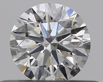 Diamond Natural 0,32Ct H-SI1 Round - GIA6485776733 1