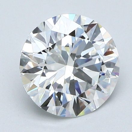 Diamond Natural 1,9Ct F-VVS1 Round - GIA2537490345 1